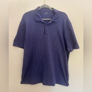 VINCE Men’s Polo Shirt – Size XL – 100% Cotton – Purple